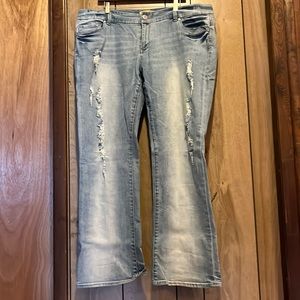 Seven Luxe 7 Destructed Bootcut